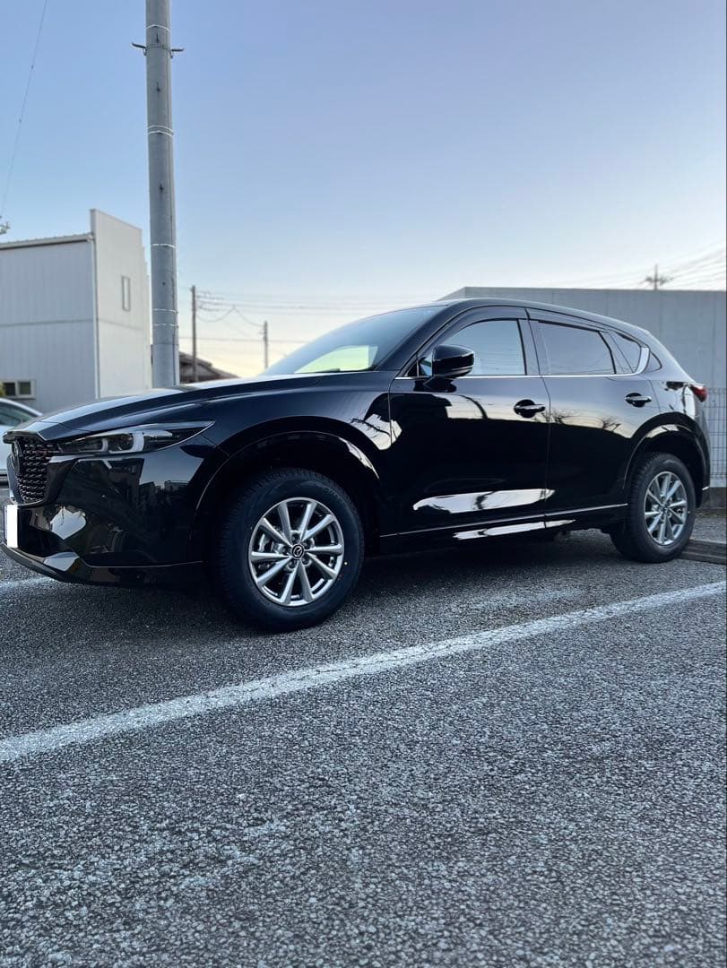 【美品】CX-5 純正 17インチ スタッドレスタイヤ＆ホイール4本セット