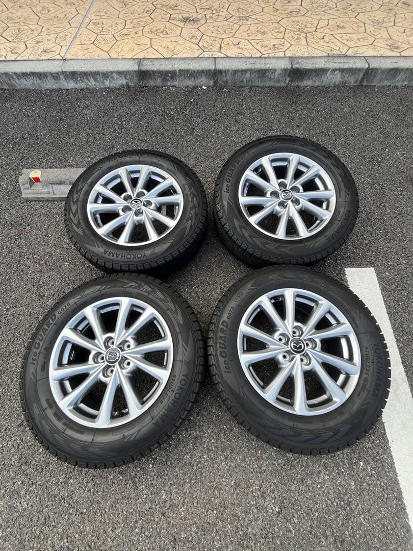 【美品】CX-5 純正 17インチ スタッドレスタイヤ＆ホイール4本セット