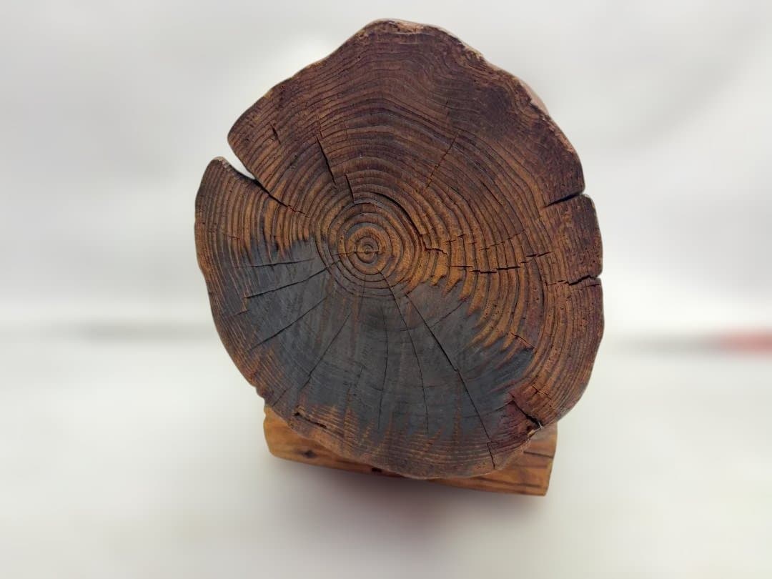 天然木 古材 流木風 花器　花台　盆栽　 プランター 一点物　01b75