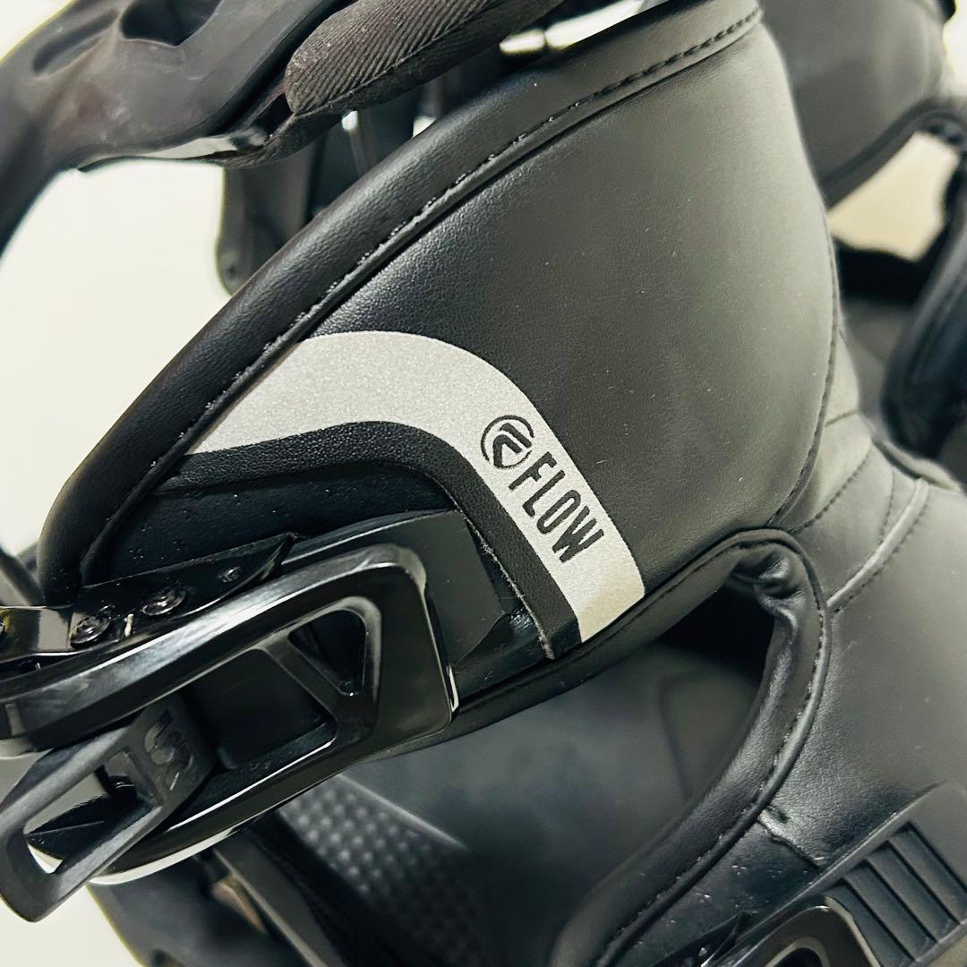 【美品】FLOW スノーボード ビンディング FUSE サイズL
