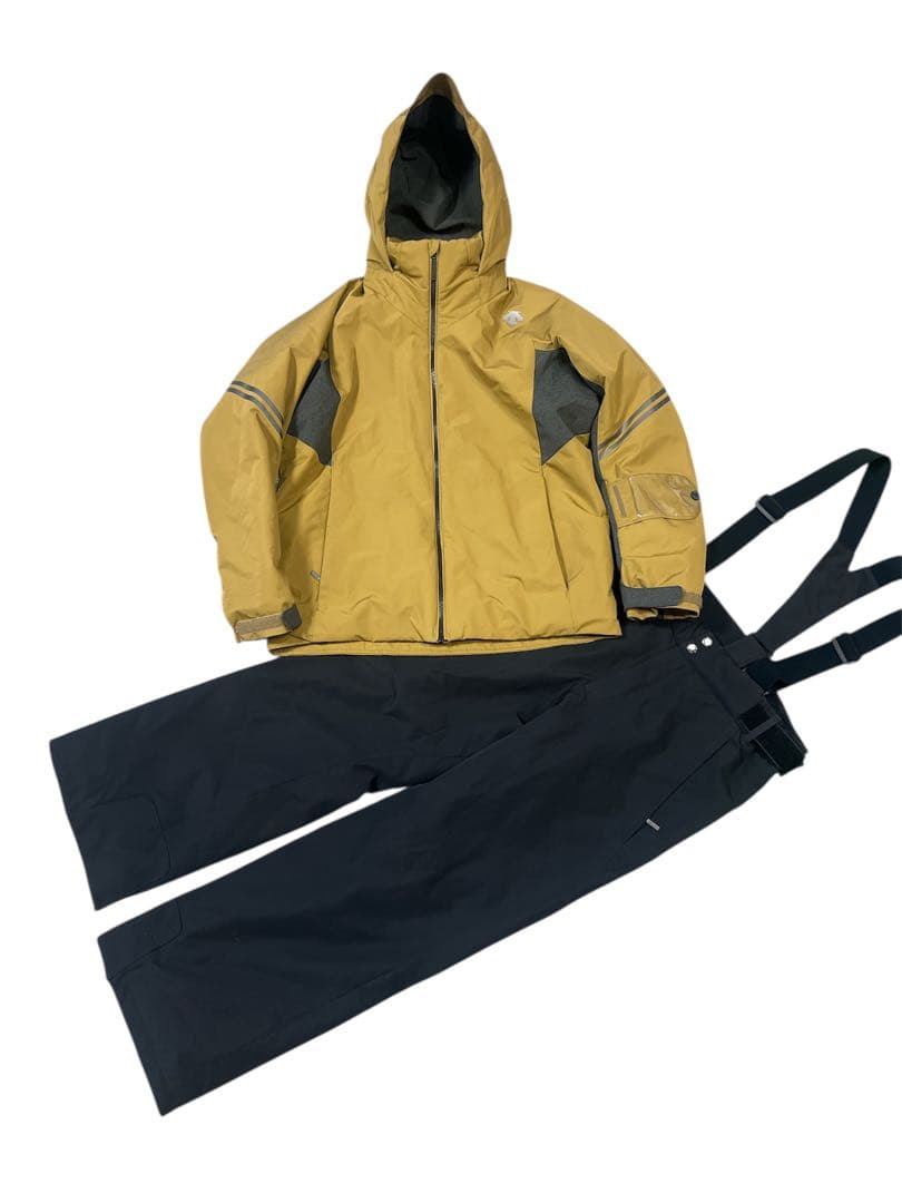 ☆DESCENTE デサント スキースノーボードウェア 上下セット S 165☆
