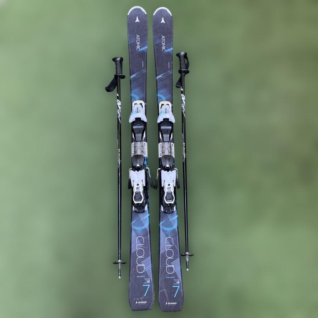 アトミック スキー板 クラウド7 ATOMIC ストック付き 手渡し可