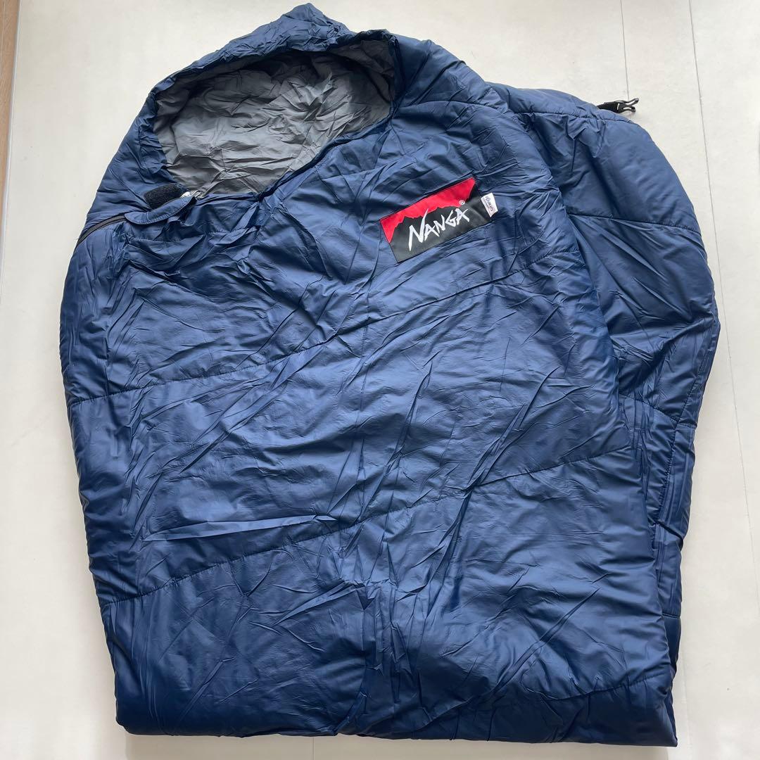 NANGA　ナンガ　別注モデル　アルピニスト600 シュラフ　寝袋　ネイビー