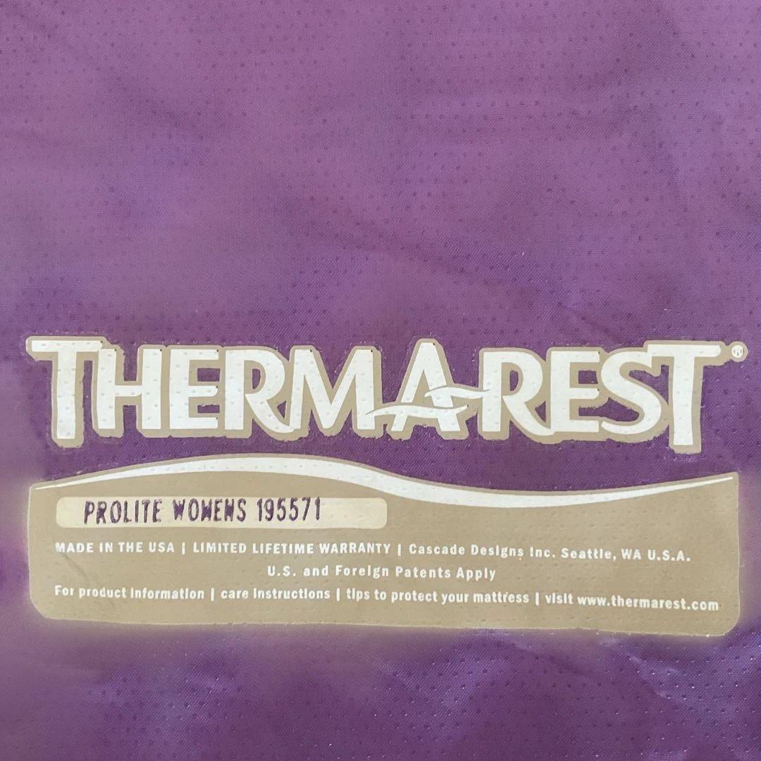 THERM-A-RESTスリーピングマット　女性用　アメリカ製