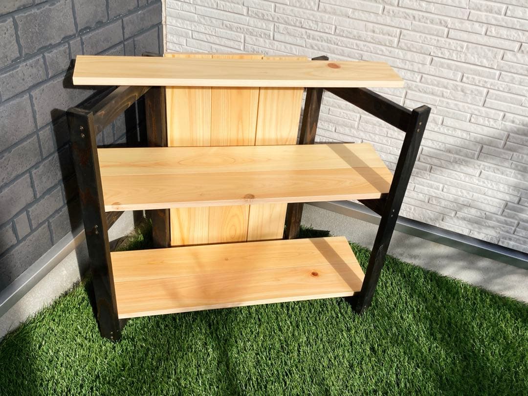 ディスプレイ＋マルチ　シェルフ　セット什器　工具不要　簡単設営　イベント　フリマ