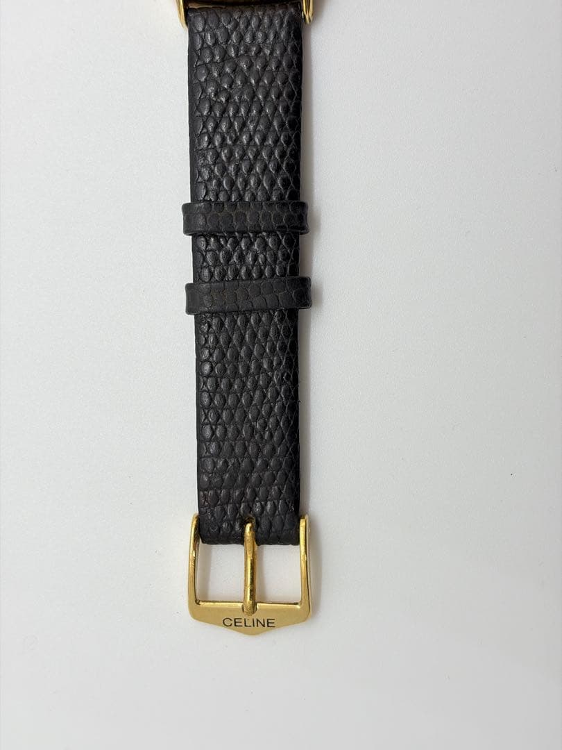 【希少・新品電池】セリーヌ ヴィンテージ レディース腕時計 クォーツ