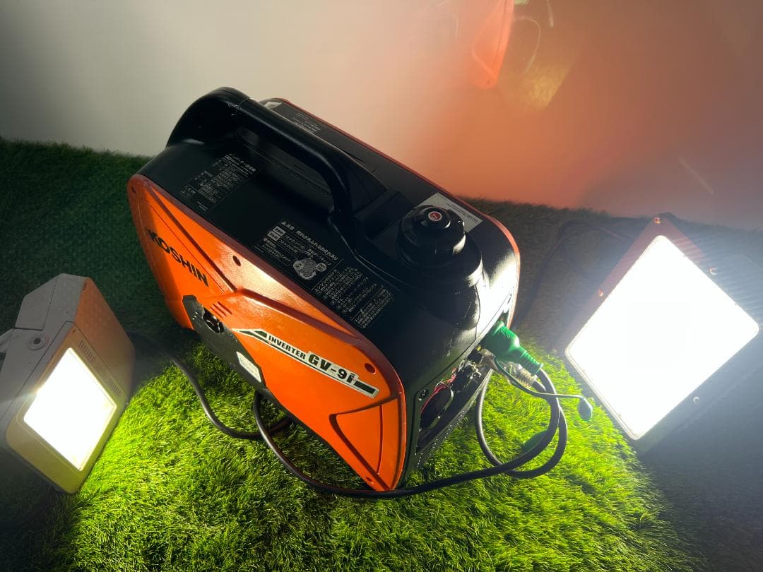 イ*カ様 【動作良好・保証付】KOSHIN 工進 インバーター発電機 GV-9i