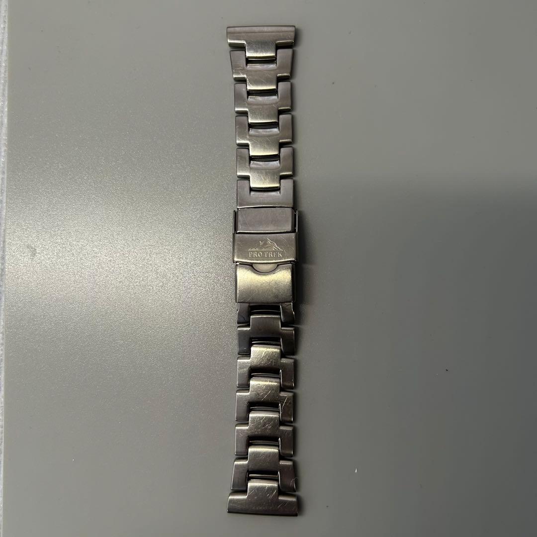 カシオ プロトレックベルト ステンレス