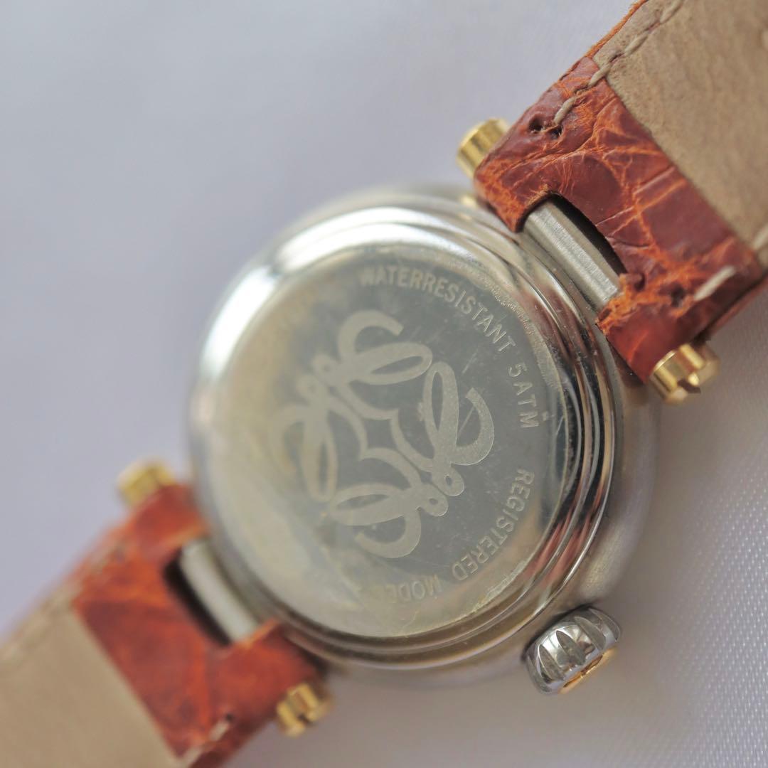 LOEWE アナグラム シルバー ヴィンテージ レディース腕時計 1416