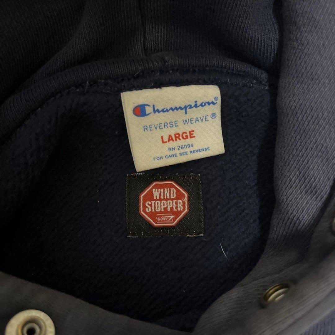 チャンピオン リバースウィーブ パーカー 90s~ フェード ウィンドストッパー