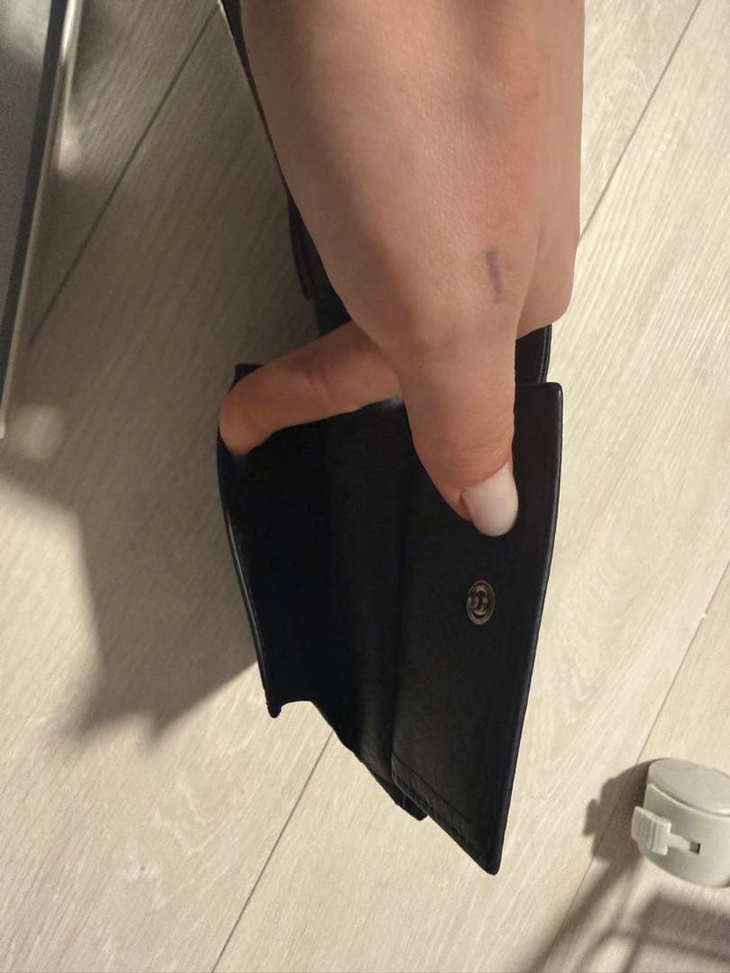 エンポリオアルマーニ 二つ折り財布 ブラック