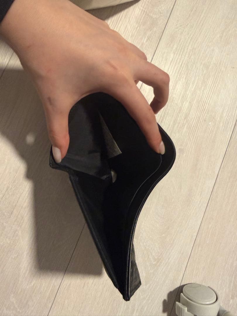 エンポリオアルマーニ 二つ折り財布 ブラック