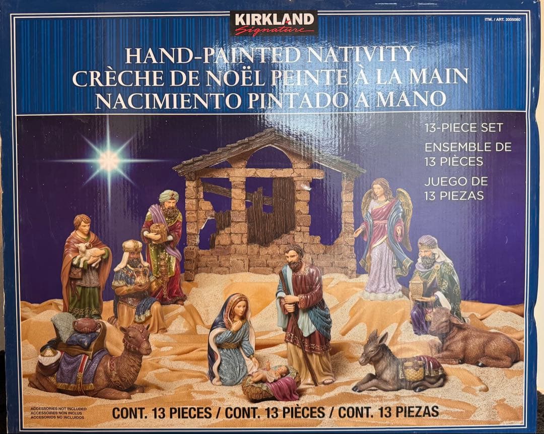 コ*コ様 Kirkland ハンドペイントナティビティ 13ピースセット