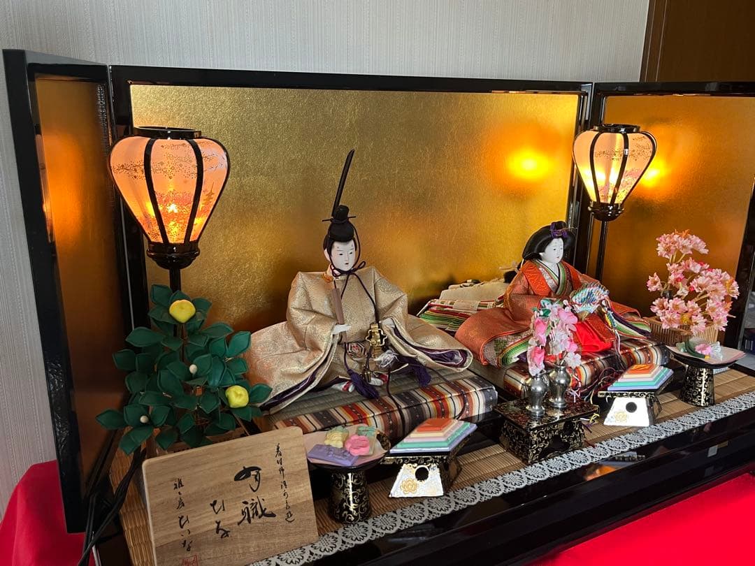 別発送　即購入不可　清水久遊　ひな人形　雛人形　ひな祭り　飾り　オルゴール