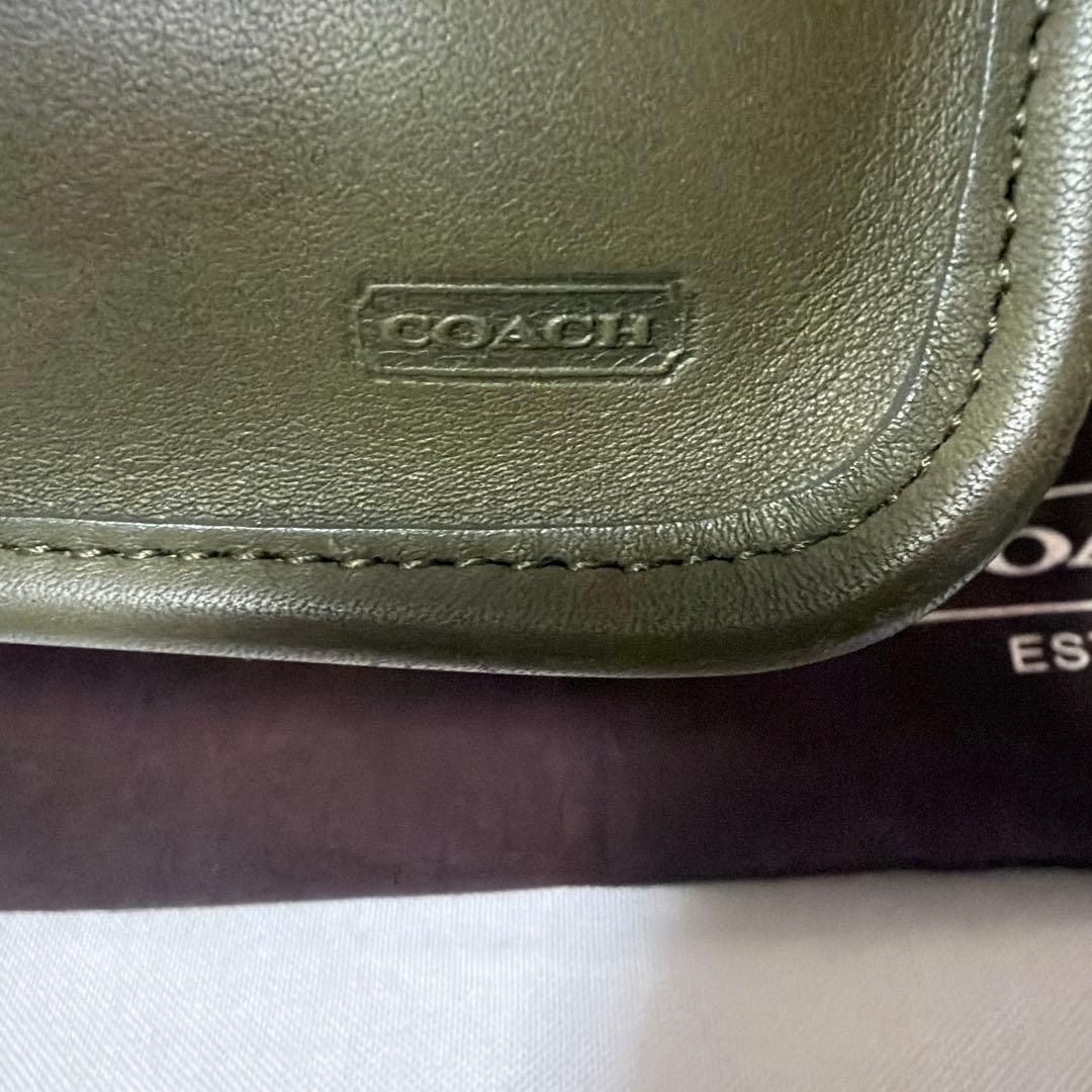 バッグ OLD COACH GLEEN CHUNKY CASE POUCH