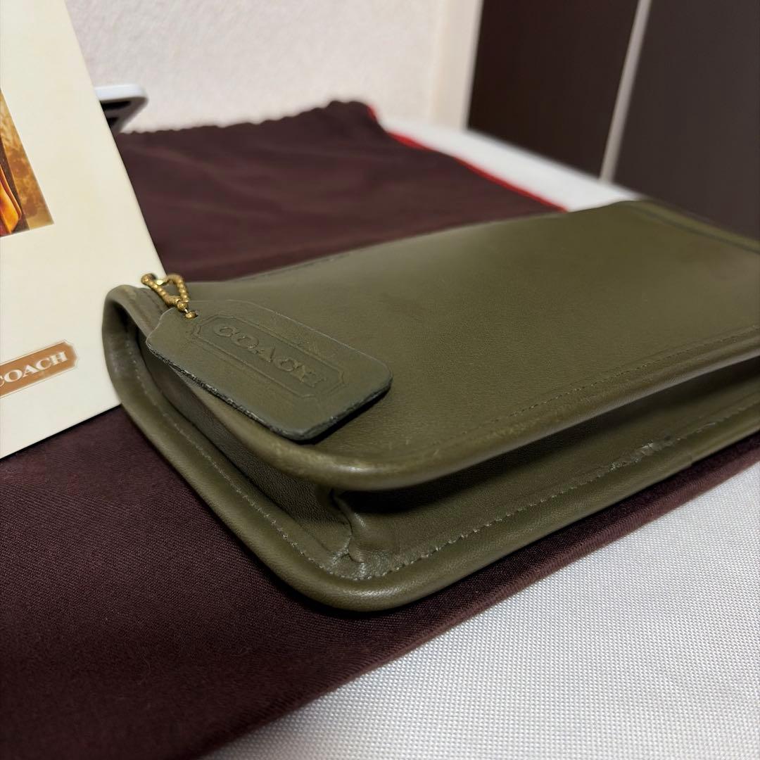 バッグ OLD COACH GLEEN CHUNKY CASE POUCH