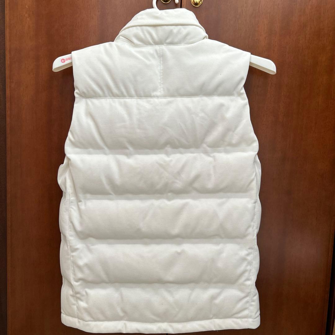 Lacoste ホワイト ダウンベスト