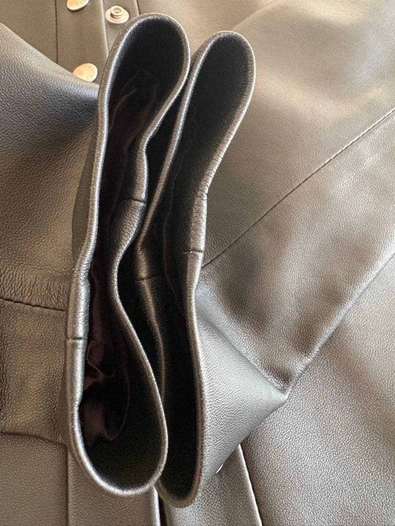 ⭐️美品　【23区 】シープレザージャケット　36