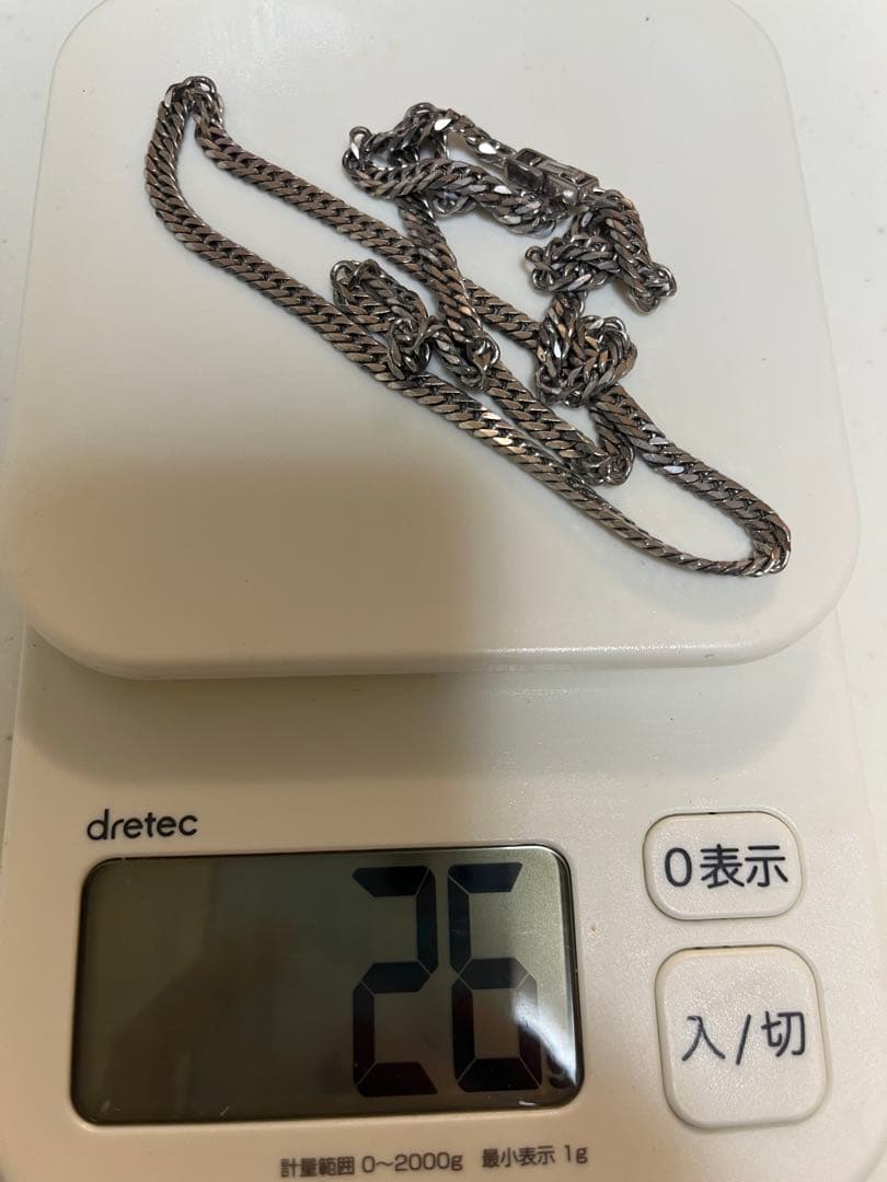 6面ダブル　喜平　silver925