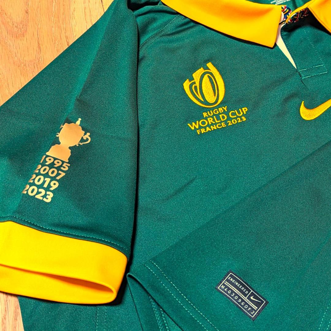 限定版★新品★南アフリカ スプリングボクス ラグビーワールドカップ V4ジャージ