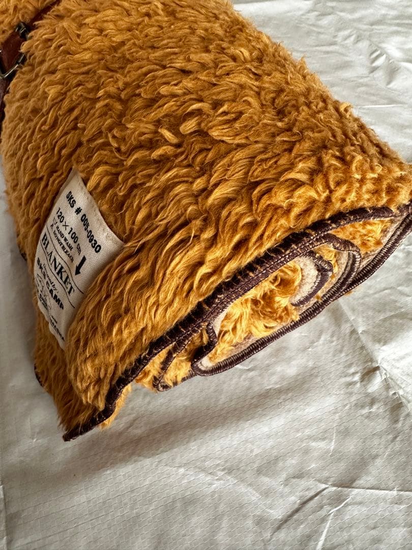 dankes さま専用TRUCK FURNITURE ブランケット マスタード