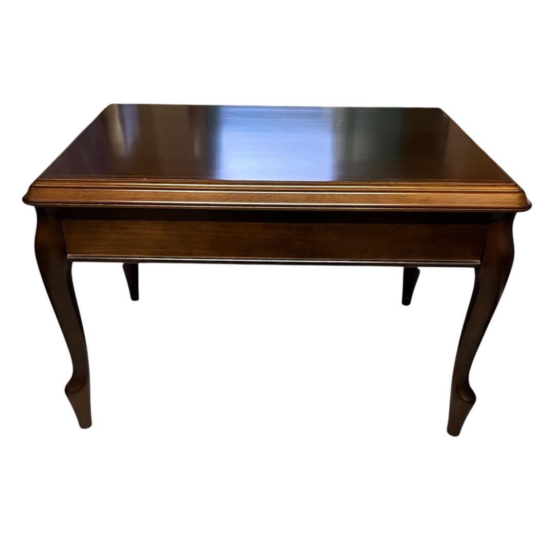 【美品】maruni サイドテーブル 猫脚 天然木 木工 ヴィンテージ