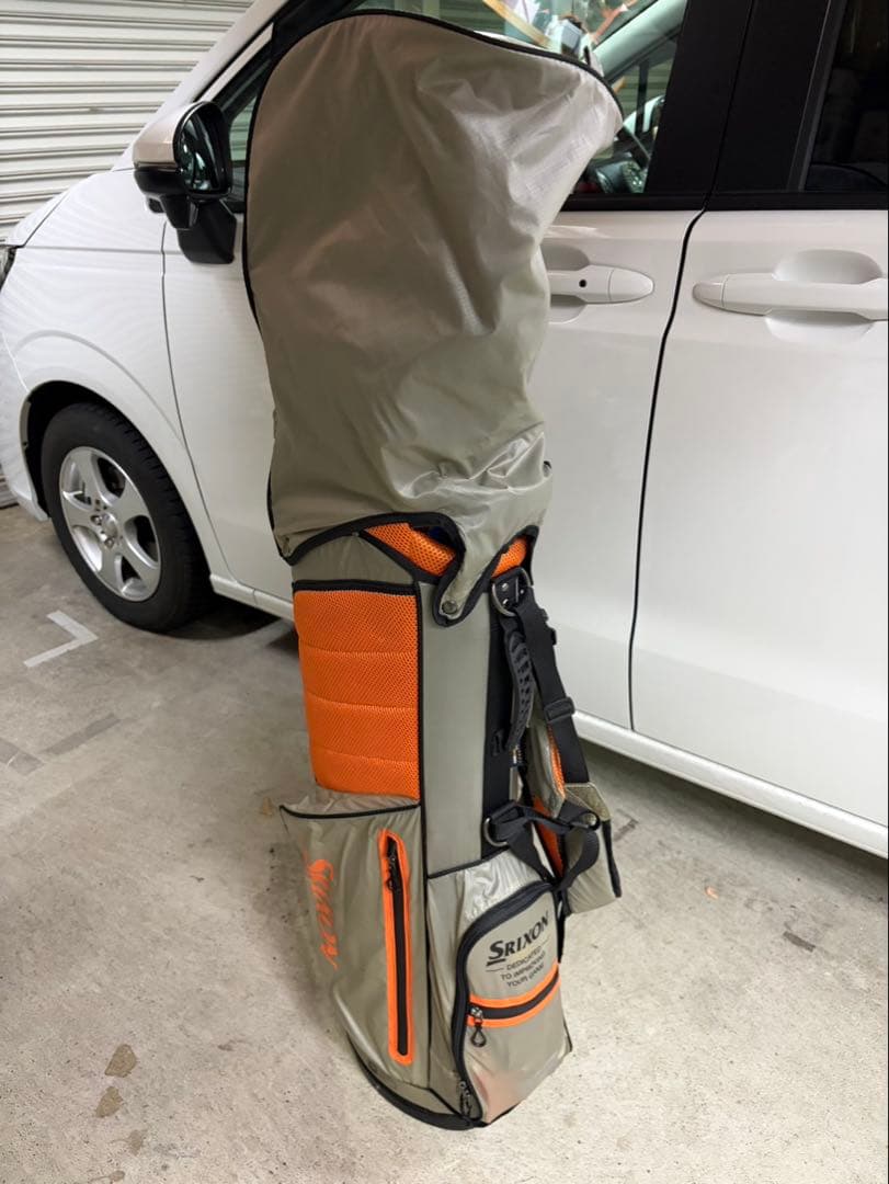 Srixon スタンドゴルフバッグ グレー/オレンジ　セット