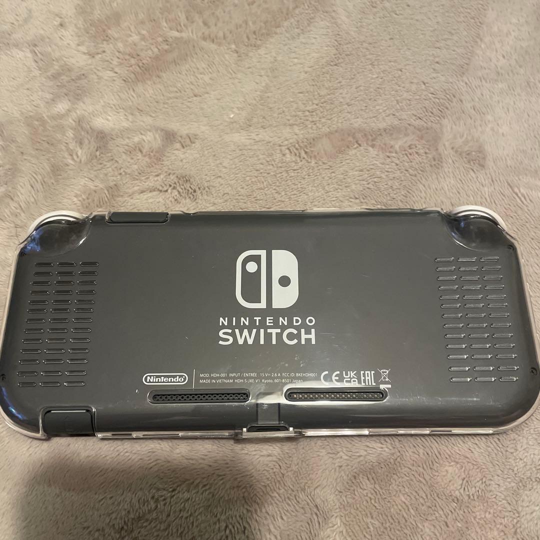 Nintendo Switch Lite クリアケースとケース付き