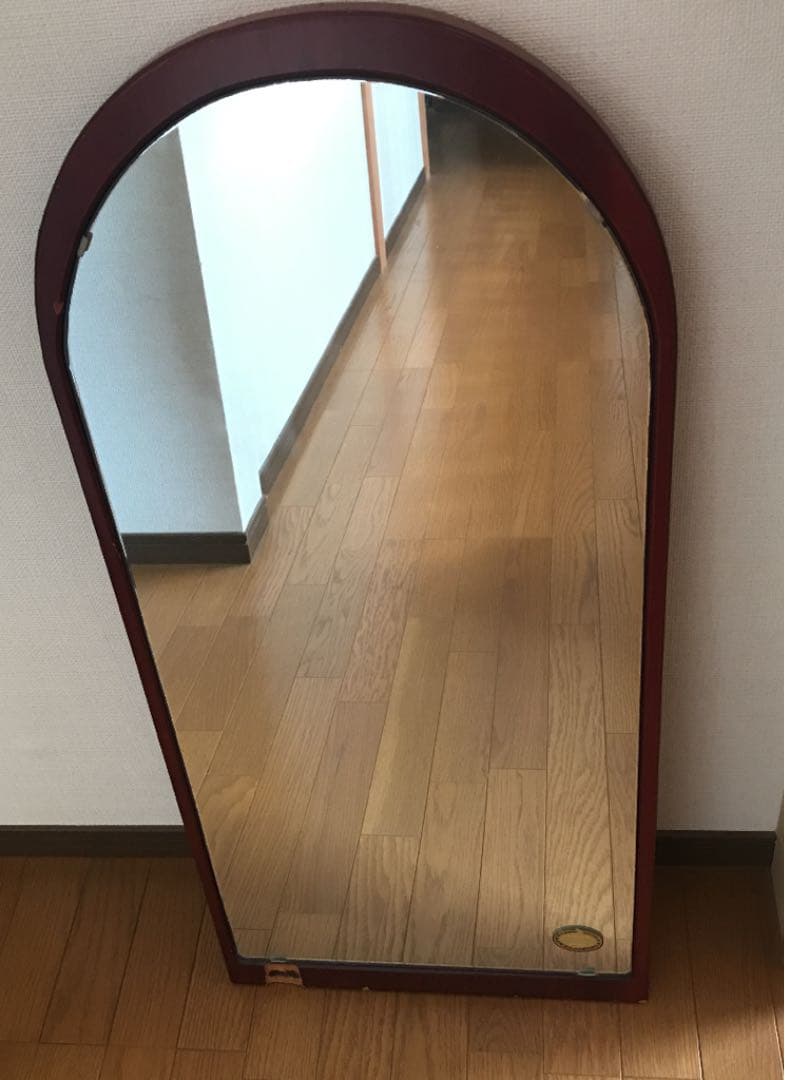 【お買い得 逸品】最高級 銅引鏡 ミエ ミラー 姿見 昭和レトロ