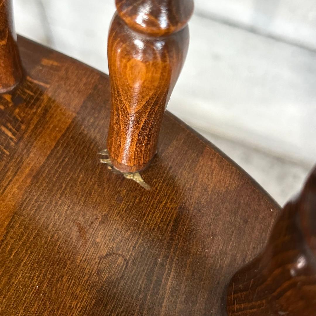 ✿昭和レトロ✿60s〜70s 飛騨産業 キツツキマーク ダイニングチェア