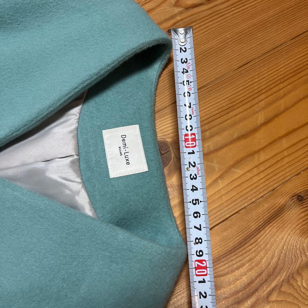 即発送！軽♡暖かウール100%コート★新タグ付Demi-LuxeBEAMS 38