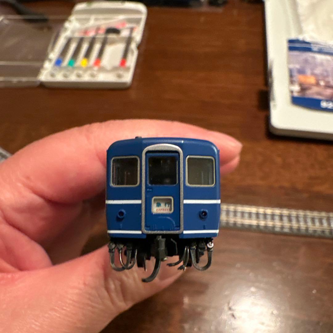 加工品　14系座席車　急行雲仙西海 Tomix14系&KATOマニ37