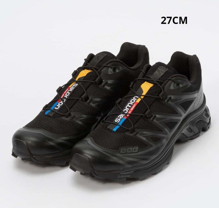 SALOMON XT-6 ブラック スニーカー 27CM