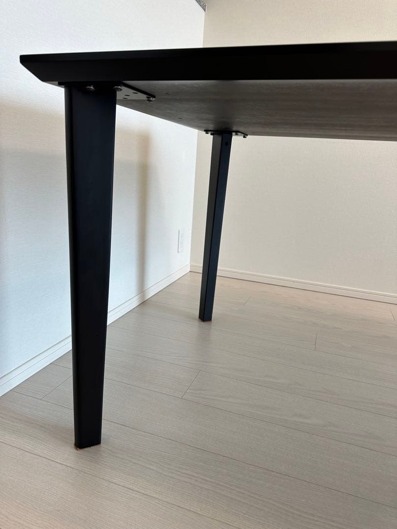 最終値下げ中値段相談可♡大理石調ダイニングテーブル4人掛け150 国産天板グレー