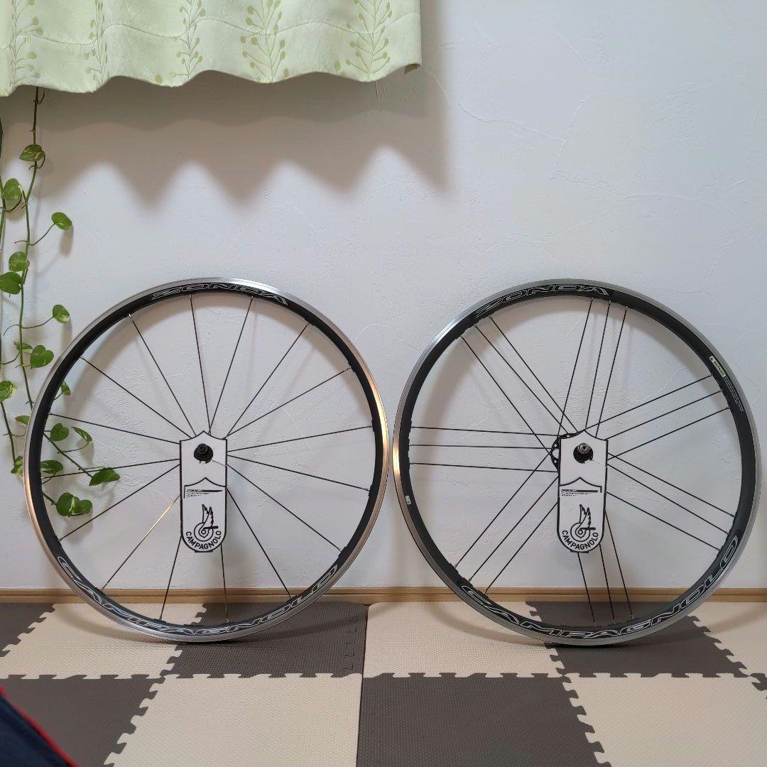 超美品 カンパニョーロ ZONDA C17　シマノフリー