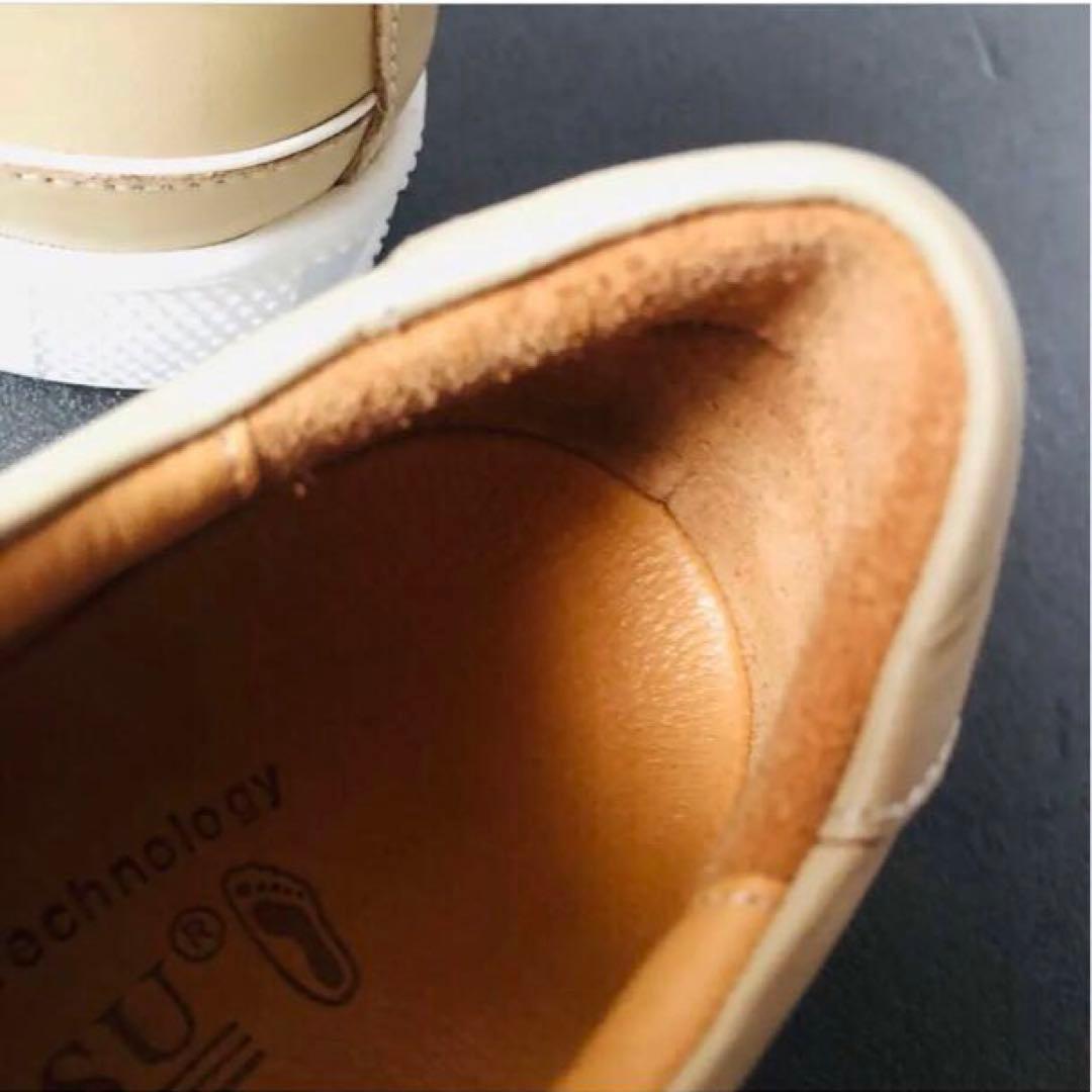 専用★新品タグ★BENESUベネシュ　スニーカー 22.5cm 革　201