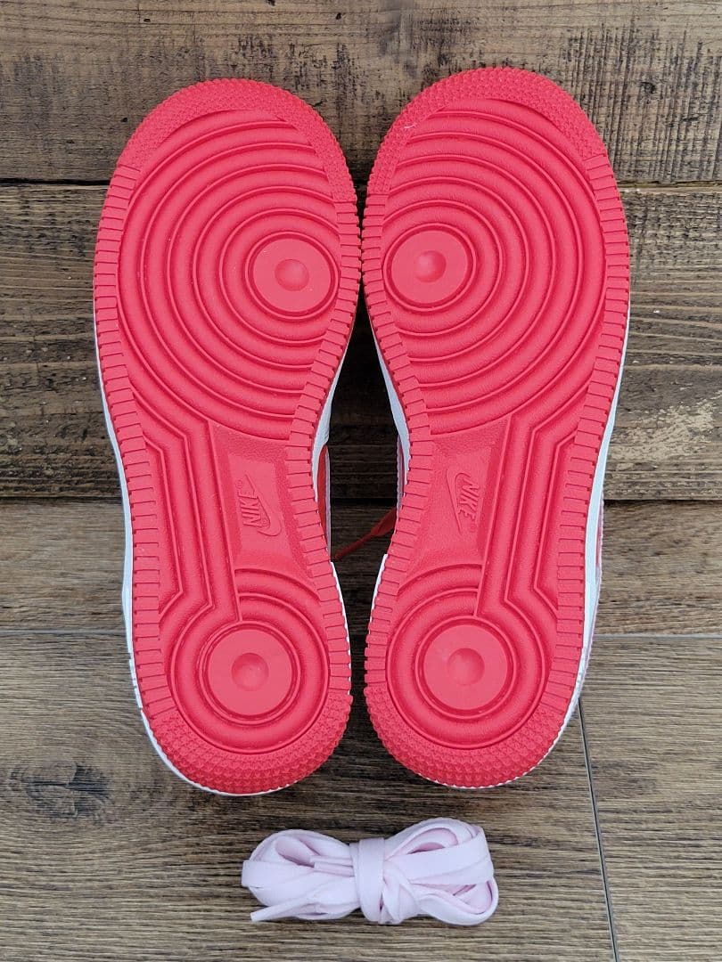 新品⚫Nike Air Force 1 ナイキエアフォースワン レッド/ホワイト