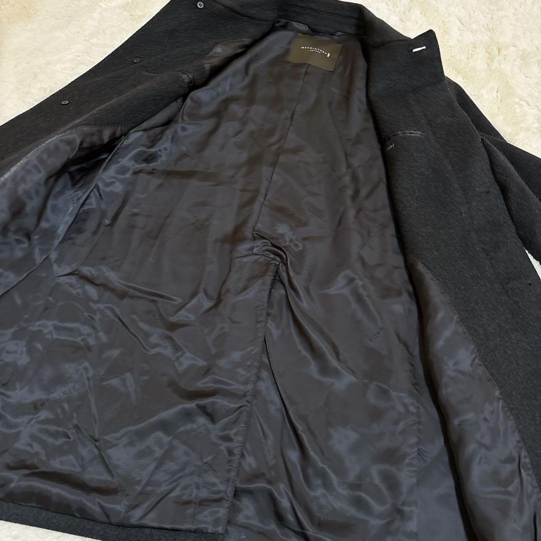 美品☆マッキントッシュロンドン DUNKELD ステンカラーコート カシミヤ