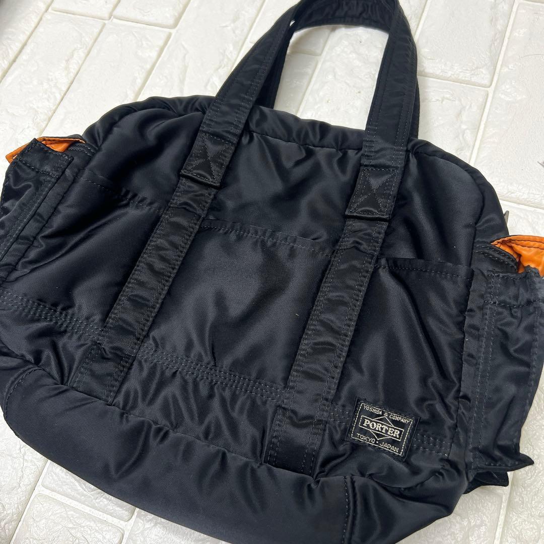 PORTER ポーター ダッフルバッグ ボストン タンカー 黒 良品