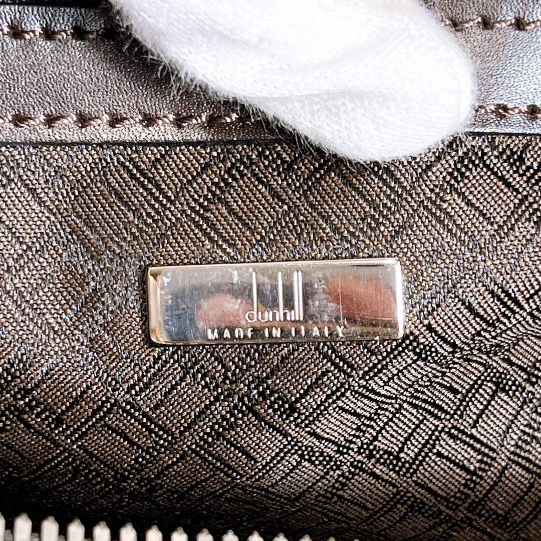 【激レア】ダンヒル dunhill ボストンバッグ サフィアーノレザー 革