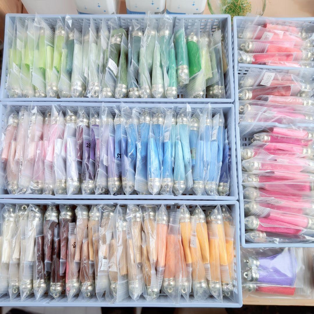 タッセル 大量 まとめ売り ビッグタッセル 大きめ アクセサリー材料