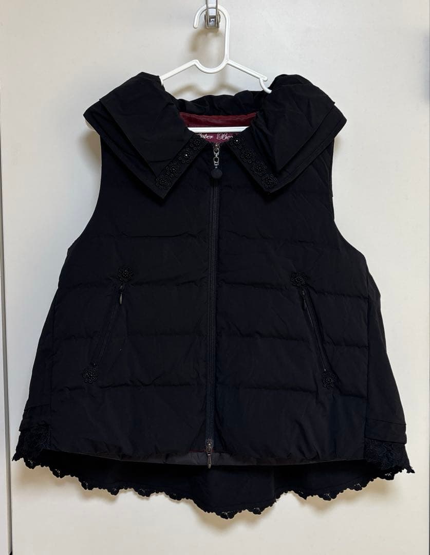 Super Beauty ダウンベスト　ブラック　42