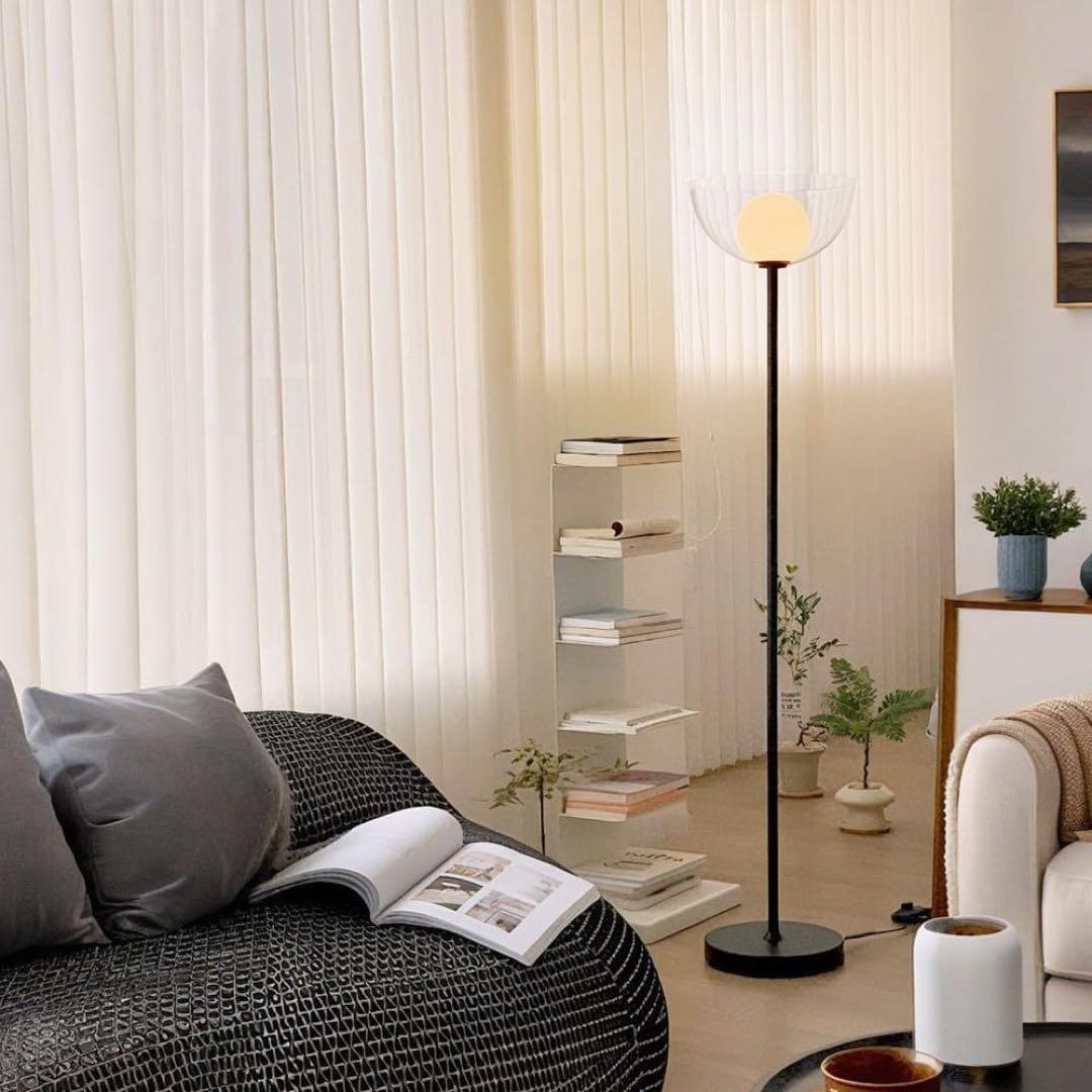 リモコン付き二重構造フロアスタンドライト