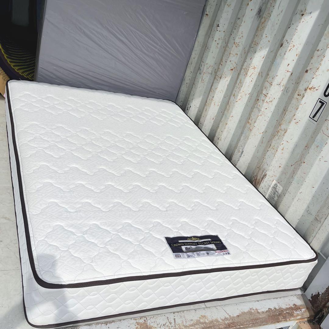取付無料！フランスベッド クラウンサポート ポケットコイルダブルマットレス✨