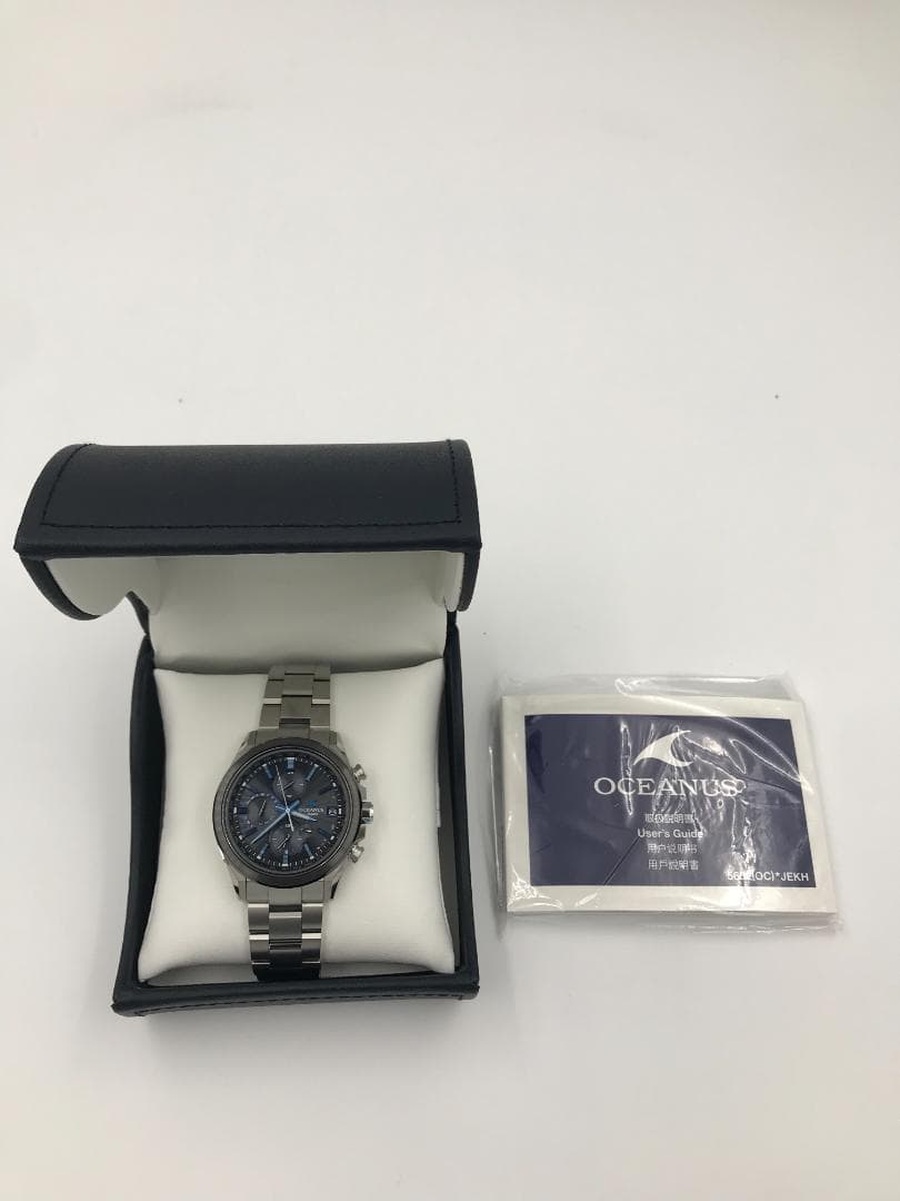 [カシオ]オシアナス 日本製 OCW-T4000A-1AJFキズあり