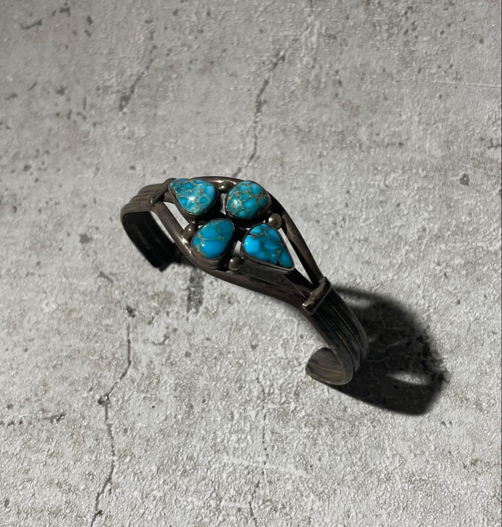 ※*。様 E BAHE E・バヘ Navajo ナバホ ターコイズ シルバーバン