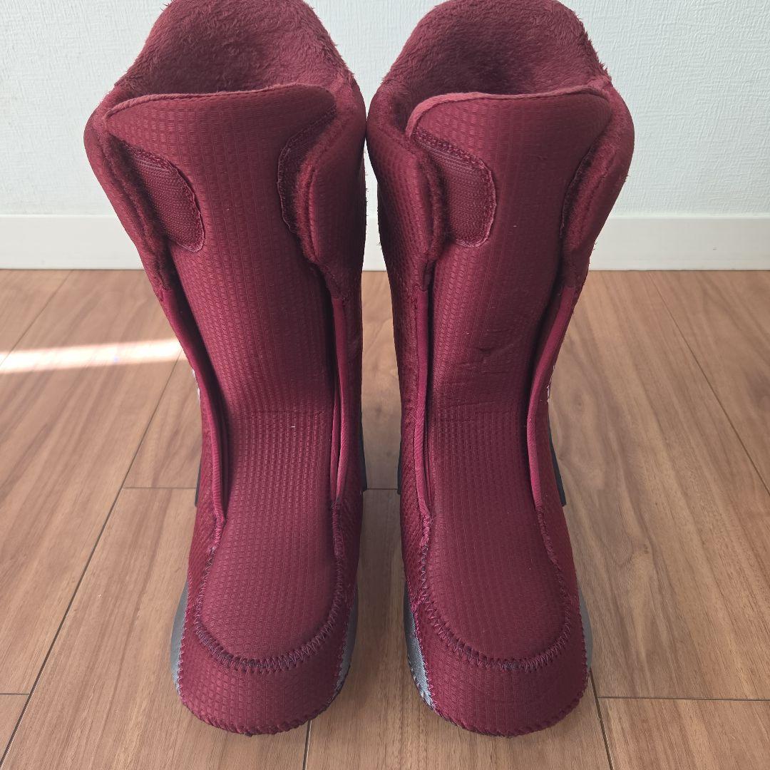 BURTON RULER-ASIAN FIT スノーボードブーツ グレー/赤