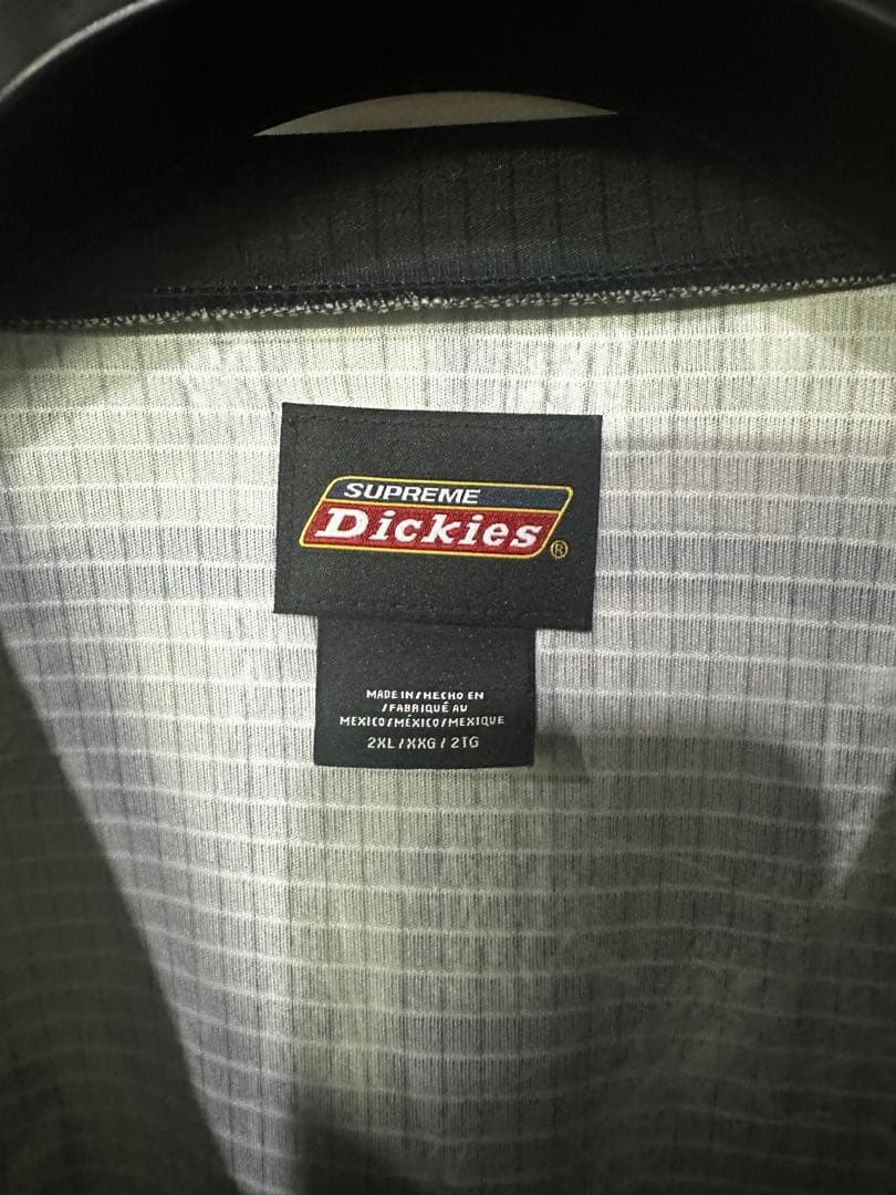 Dickies 迷彩 長袖カットソー Supremeロゴ
