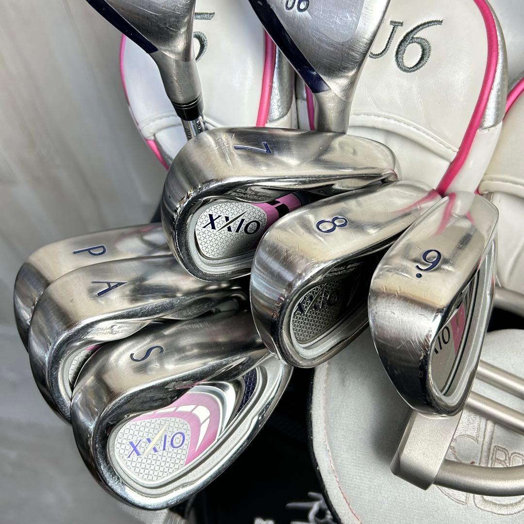 【レディース右】ゼクシオ 超豪華ゴルフセット MP900 12本　女性用