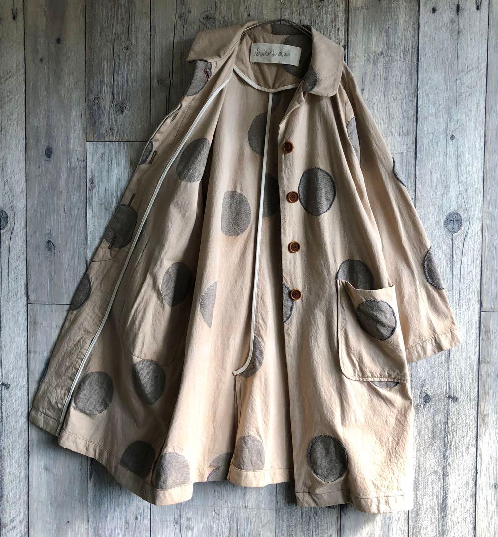 l’atelier du savon アトリエドゥサボン　ドット　コート　綿